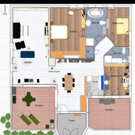Residenz Waldblick 5 Sterne Penthouse-ferienwohnung Klassifizierung Dtv Apartment *