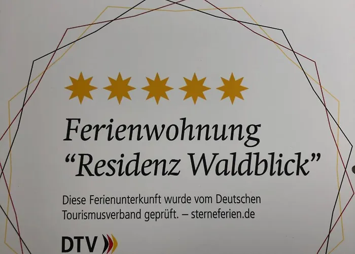 Residenz Waldblick 5 Sterne Penthouse-ferienwohnung Klassifizierung Dtv *